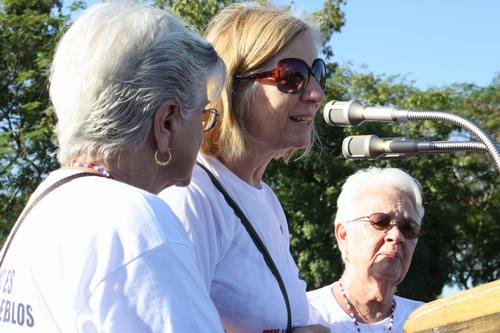 Cindy Sheehan en el VII Coloquio Internacional por la Libertad de los Cinco y contra el Terrorismo